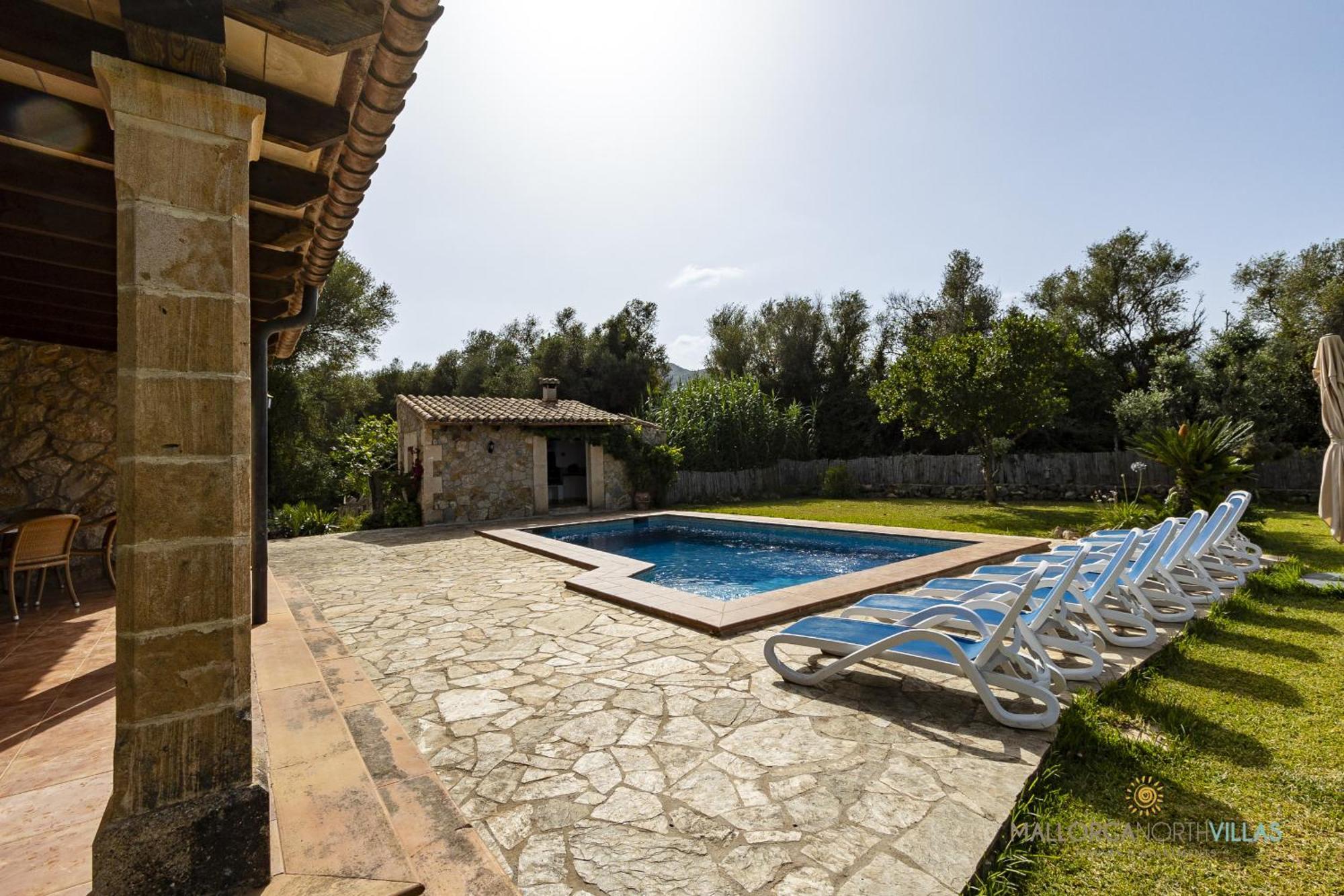Na Caragola 8 Personas Con Piscina Y Barbacoa * Pollensa